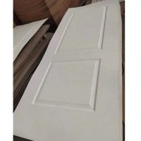 2.7mm 3mm 4mm Thick White Primer Melamine Moulded Laminated Mdf Hdf Door Skin